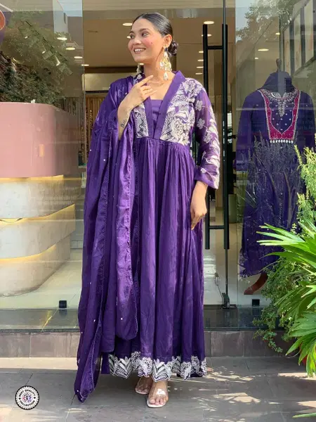KF 1015 Kalaai Roman Silk Kurti With Bottom Dupatta Wholesalers In Surat